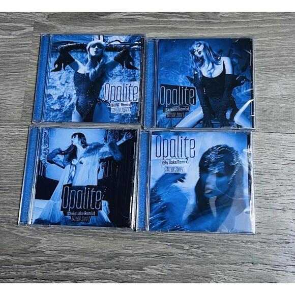 Taylor Swift Opalite Collectible Remix CD’s Complete Set Of Four 4 NEW